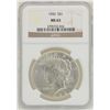 Image 1 : 1926 $1 Peace Silver Dollar Coin NGC MS63