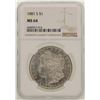 Image 1 : 1881-S $1 Morgan Silver Dollar Coin NGC MS64