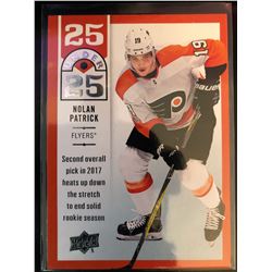 2018-19 Upper Deck 25 Under 25 Nolan Pactrick