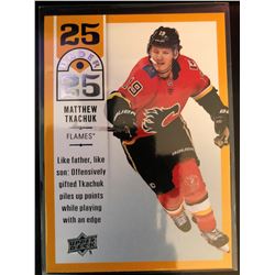 2018-19 Upper Deck 25 Under 25 Matthew Tkachuk