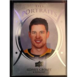 2018-19 Upper Deck Portraits Sidney Crosby Card #P-39