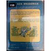 Image 2 : 1969-70 O-Pee-Chee Rookie Ken Broderick Card #197
