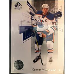 2016-17 SP Authentic Connor Mcdavid Card #97