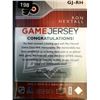 Image 2 : 2014-15 Upper Deck Game Jersey Ron Hextall #GJ-RH