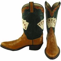 M L Leddy Card Suit Boots