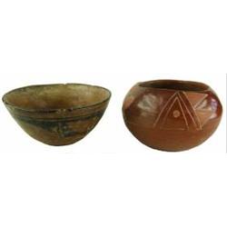 2 pieces Santa Domingo Pottery