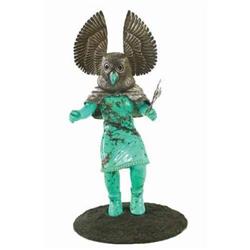 Turquoise and Silver Kachina