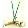 Image 3 : Turquoise, Silver and Ivory Eagle