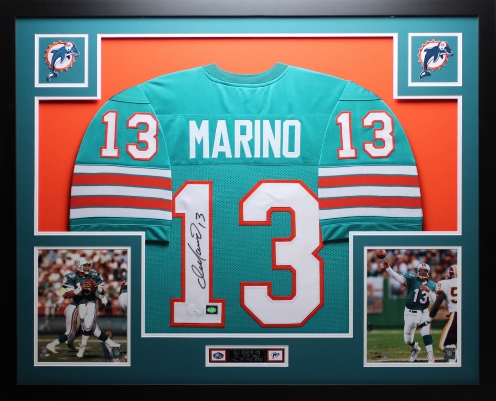 autographed dan marino jersey