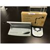 Image 1 : GBC BINDING MACHINE, BROTHER LABEL MAKER AND LCD MONITOR STAND