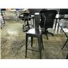 Image 2 : GREY METAL BAR HEIGHT STOOL
