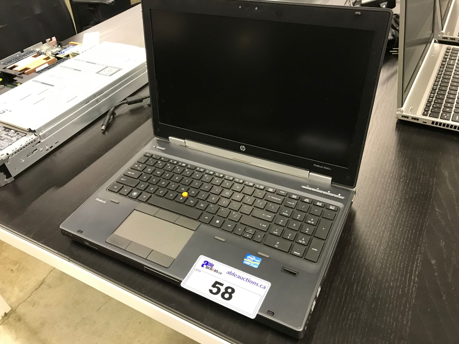 HP ELITEBOOK 8560W I7 NOTEBOOK COMPUTER WITH WINDOWS 10 - Able Auctions
