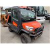 Image 2 : KUBOTA RTV-X1100C, ORANGE, DUMP BOX, DIESEL, SERIAL #16054, 2300 HOURS, JAMS IN FWD