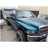 Image 2 : 1999 DODGE RAM 2500 PU, 2DR, GREEN, VIN # 3B7KF2363XG107262