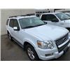 Image 2 : 2010 FORD EXPLORER XLT, WHITE, GAS, AUTOMATIC, VIN#1FMEU7DE0AUA16388, 166,696KMS,