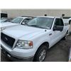 Image 1 : 2004 FORD F150, WHITE, GAS, AUTOMATIC, VIN#1FTRX12W24NC00638, 228,341KMS, *MUST TOW, NOT