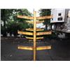 Image 2 : YELLOW HEAVY DUTY 4 TIER STOCK RACK