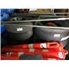 Image 1 : PAIR OF M/T DRAG RACING TIRES, SET OF LT215/75 R15 TRUCK TIRES WITH RIMS & ASSORTED DELINEATORS
