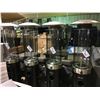 Image 2 : PARAMOUNT BLACK / GLASS PROPANE OUTDOOR FLAME TUNNEL PATIO HEATER