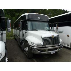 2011 INTERNATIONAL BODY STYLE NON-SCHEDULED BUS 25 PASSENGER TOUR BUS W/AUTOMATIC