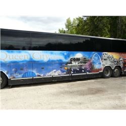 1999 WHITE PREVOST H 3-40 BODY STYLE NON-SCHEDULED 56 PASSENGER TOUR BUS