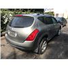 Image 2 : 2004 NISSAN MURANO, 4DRSW, BROWN, GAS, AUTOMATIC, VIN#JN8AZ08W74W335721, 217,614kms*MUST TOW,