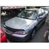 Image 1 : 2002 HONDA ACCORD, SILVER, GAS, AUTOMATIC, 4DRSD, VIN#1HGCG16532A804017 *TMU, NO KEYS, NO