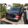 Image 2 : 2002 MERCEDES C240, BLACK, GAS, AUTOMATIC, VIN#WDBRF61J52F237193 *TMU, NO KEYS, NO