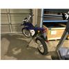 Image 2 : 2008 LONCIN 250PY MOTORCYCLE, BLUE, GAS, MANUAL, VIN#LLCLVM1028F100888, *NO REGISTRATION, NO KEYS,