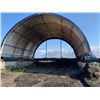 Image 2 : QUONSET HUT SHELTER APPROX. 40'X40' BLOCKS NOT INCLUDED (LOCATED AT 7028 YORK RD. RICHMOND)