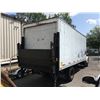 Image 2 : 2000 INTERNATIONAL 4700, 5 TON BOX TRUCK WITH MOXON POWER TAILGATE, WHITE, 6 SPEED MANUAL, DIESEL,
