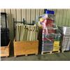 Image 1 : PALLET OF ASSORTED SIZED PLASTIC TOTES & STORAGE BINS