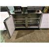 Image 2 : DUKE MAPLE & STAINLESS STEEL 2 DOOR COOLED PREP COUNTER