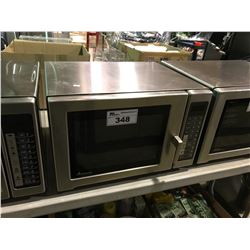 AMANA STAINLESS STEEL COMMERCIAL MICROWAVE OVEN