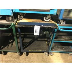 SMALL METAL MOBILE SHOP CART