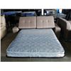 Image 2 : BEIGE FABRIC FUTON LOVESEAT