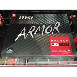 MSI ARMOR RADEON RX580 8GB GRAPHICS CARD