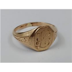 GOLD COLORED PINKIE RING