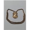 Image 1 : 10K YELLOW GOLD CHAIN WITH PENDANT (16")