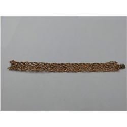 9K YELLOW GOLD BRACELET (7")