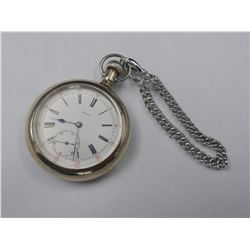 REGINA OPEN FACE POCKETWATCH