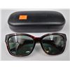 Image 2 : PAIR OF RALPH LAUREN SUNGLASSES WITH CASE