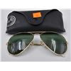 Image 2 : PAIR OF RAYBAN SUNGLASSES WITH CASE