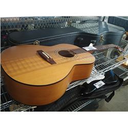 SIMON & PATRICK SP6 CEDAR TOP ACOUSTIC GUITAR WITH HARDSHELL CASE