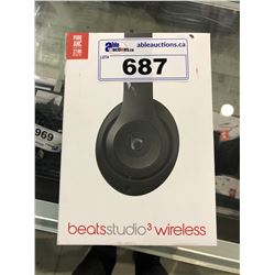 BEATS STUDIO 3 WIRELESS HEADPHONES