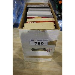BOX OF ASSORTED GRAPHIC NOVELS
