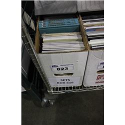 BOX OF ASSORTED GRAPHIC NOVELS
