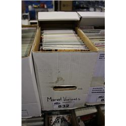 BOX OF ASSORTED COMICS