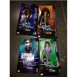 4 ASSORTED STAR TREK FIGURES