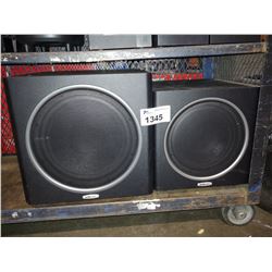 PAIR OF POLK AUDIO SUBWOOFERS